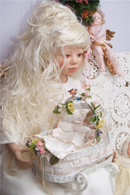 Ангел прилетел. Кукла от Кристин Оранж (фото 4)