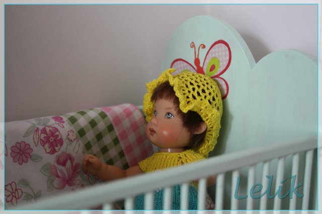 Кроватка для малышки, в масштабе 1:6 | Бэйбики Кроватка для малышки, в масштабе 1:6 (фото 4)