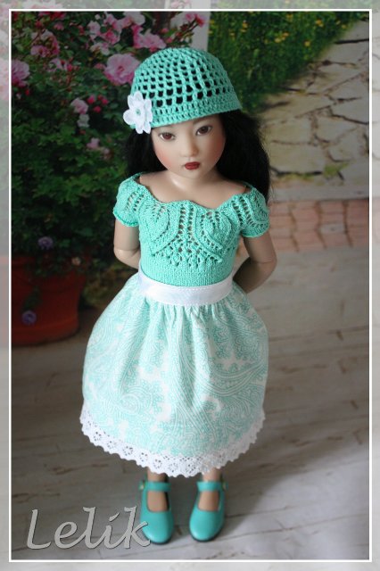 Летний наряд для Саффи — Куклы Helen Kish (Хелен Киш): Riley (Райли) (фото 9)