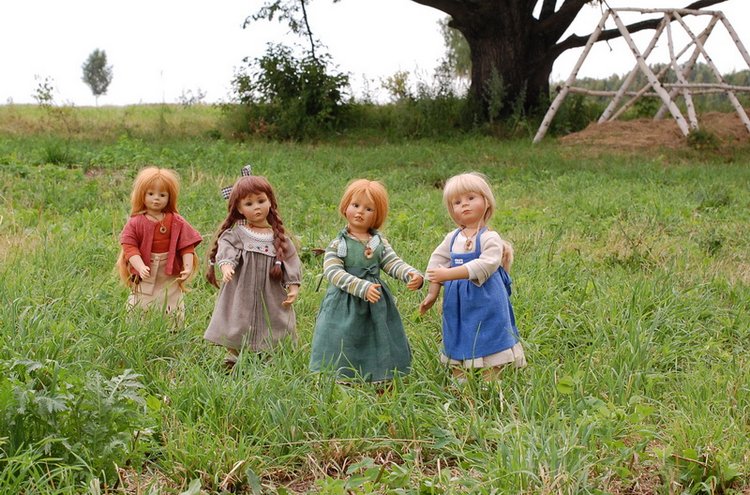 Куклы Bettina Feigenspan-Hirsch