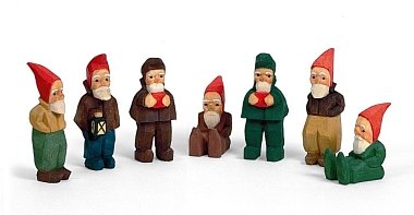 Куклы из дерева по семейной традиции Lotte Sievers-Hahn dolls, Лотты Сиверс-Хан