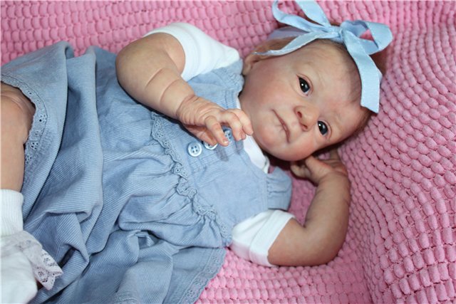 Кукла реборн Рози, маленький комочек счастья