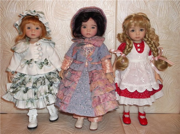 Я мечтала о ней больше года... Или коллекция виниловых кукол 13 дюймов от Dianna Effner