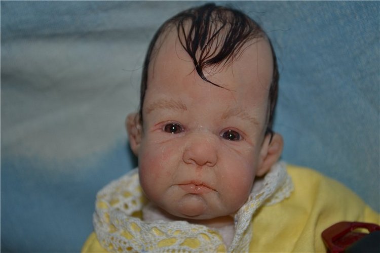 ООАК, маленький карапуз Сашенька. Авторская кукла Медведевой Ольги | Бэйбики ООАК, маленький карапуз Сашенька. Авторская кукла Медведевой Ольги (фото 8)