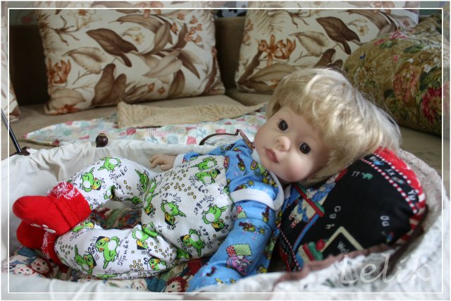 Фёдор и его транспорт. Lee Middleton Hayden by Reva Schick и коляска edeltraut hofmann (фото 7)