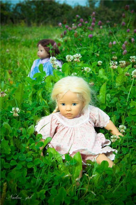 Кофе и сливки, перец и соль. Малышки Нанди и Даниэль от Элизабет Линднер для Гётц (фото 5)