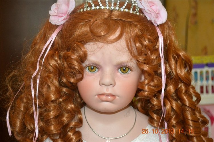 Балерина от Donna Rubert или приезд новенькой фарфоровой куклы