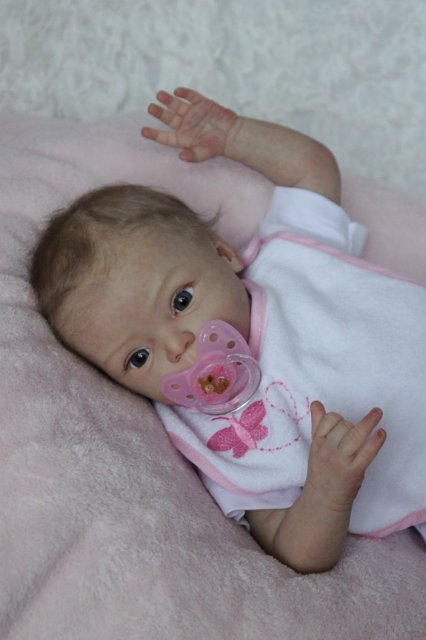 Ливиюшка 3. Куколка реборн Виктории Вишни (фото 10)