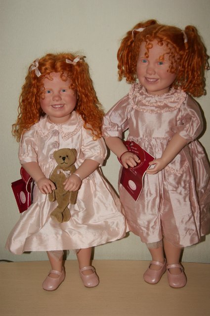 Две рыжие горошинки сестрички Mirtille Cappucine by Annie Mitrani (фото 5)