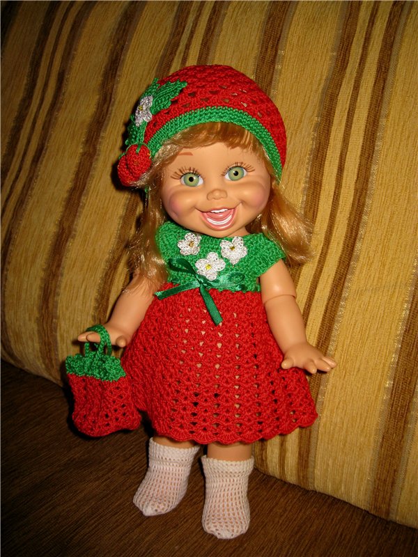 Натали - сладкая ягодка! Кукла Galoob Baby Face (фото 3)