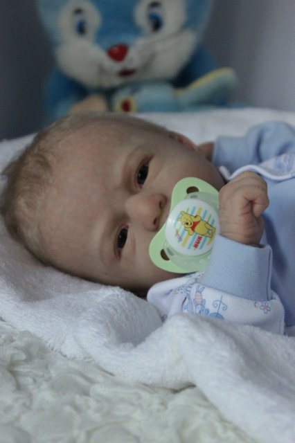 Белокурый ангел Саввушка! Куколка реборн Виктории Вишни