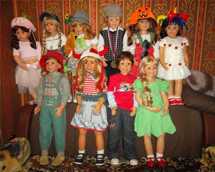 Такие разные детки Masterpiece dolls