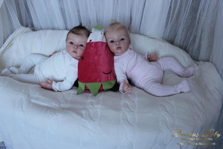 Мы двойняшки! Куклы реборн Анастасии Бочковой