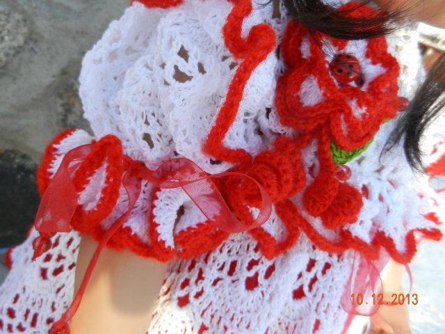 Девочки в красном — Одежда и обувь для кукол своими руками: фото (фото 10)