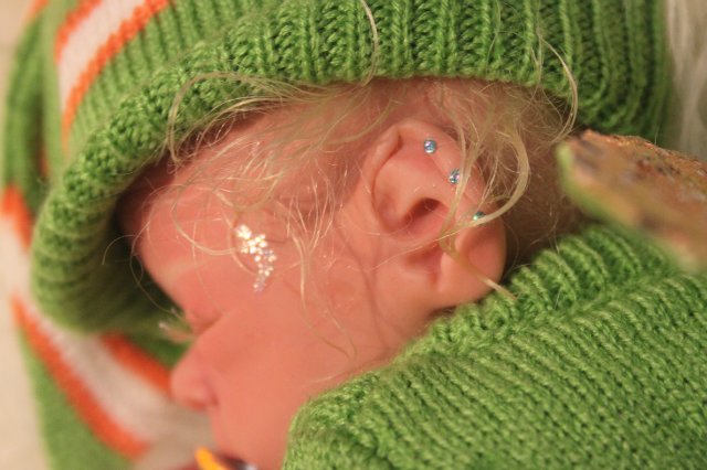 Рождественский подарочек... Эльфийк реборн №2 Элины Кудрявцевой | Бэйбики Рождественский подарочек... Эльфийк реборн №2 Элины Кудрявцевой