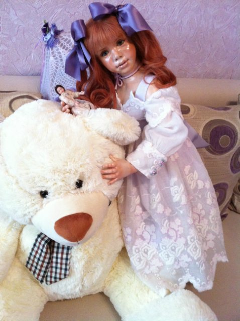 Сиреневое настроение или девочка от Сьюзен Крей