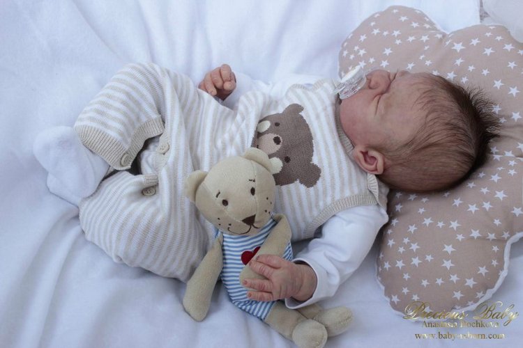 Мишенька! Кукла-реборн Анастасии Бочковой (фото 7)