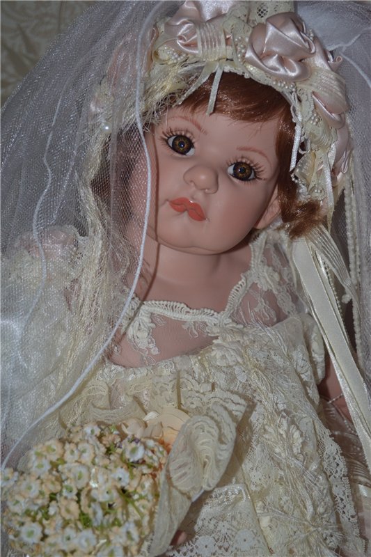 Невеста, ты прекрасней всех... Кукла Fayzah Spanos