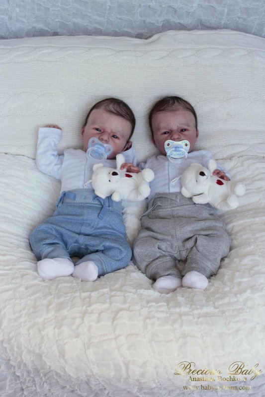 Двойное счастье! Куклы реборн Анастасии Бочковой
