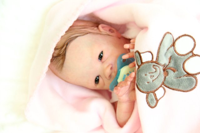 Крошка Мэгги. Кукла реборн Саутер Антонины