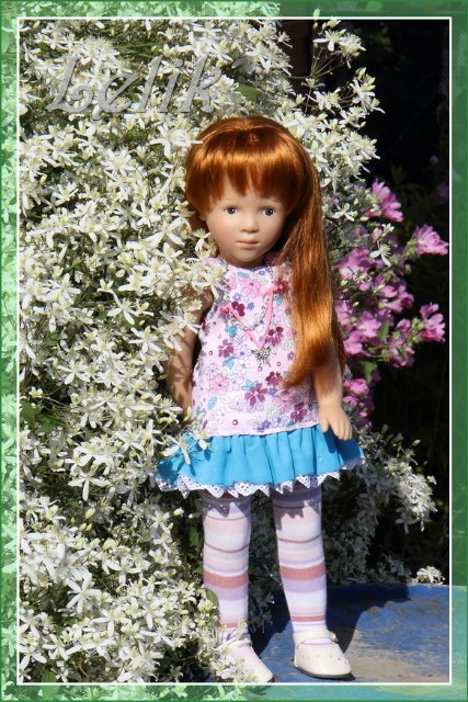 Цветочный рай, или новый наряд Ульяны (Pipa 2003 года, Gotz) | Бэйбики Цветочный рай, или новый наряд Ульяны (Pipa 2003 года, Gotz)