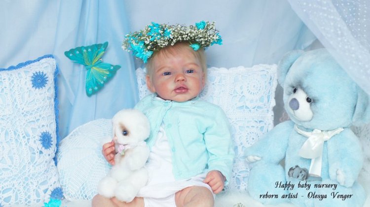 Моя маленькая Бэль. Кукла реборн Олеси Венгер