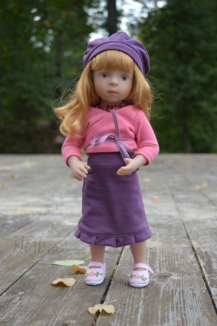 Осень с Линой. Кукла от Kaethe Kruse (фото 7)