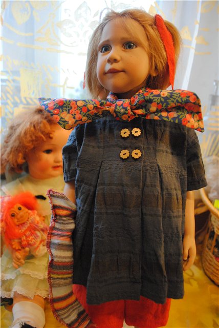 Кое-что из чулочно-носочной истории. Какого качества чулочки на куклах известных мастеров современности (фото 10)