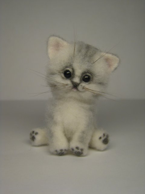 Пушистое чудо. Авторская игрушка валянием Ольги Чернухо (фото 5)