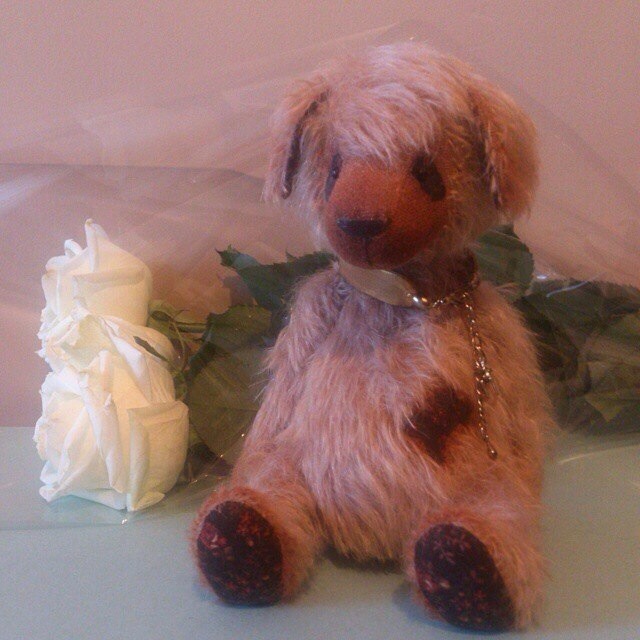 Teddy щенок Валентин. Игрушки ручной работы