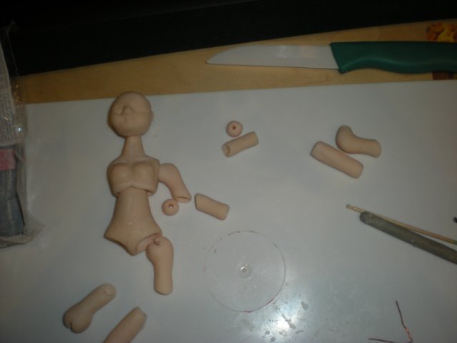 Очередная "моя первая шарнирная кукла" (фото 2)