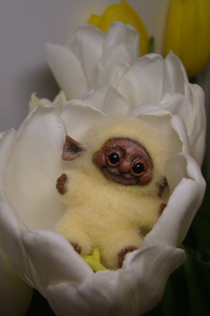 Кто-то весенний. Авторская игрушка Ольги Чернухо (фото 2)