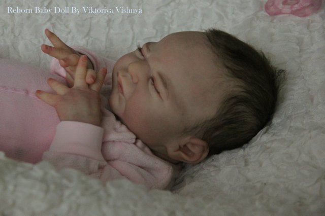 Наконец... представляю вам мою куколку... Реборн Виктории Вишни
