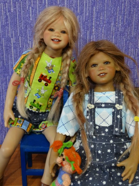 Новые нарядики и новые игры моих Химочек