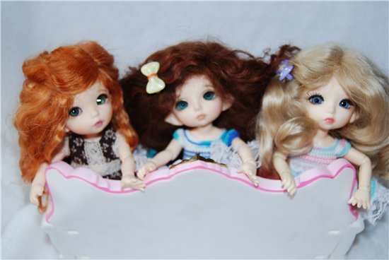 Куклы БЖД. БЖД - дети, пукифи