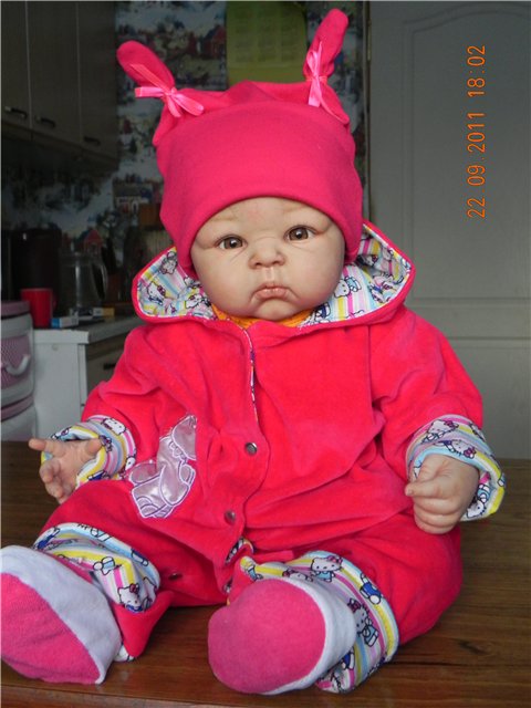 Шоколадная девчонка Александра-Шурочка. Куклы-реборн Светланы Преображенской