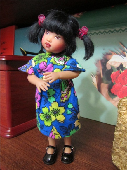 Синее утро. Helen Kish Zsu Zse Japanesque Doll (фото 3)