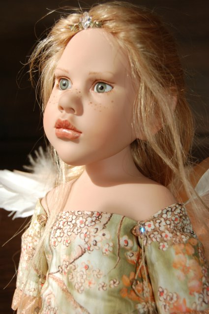 Коллекционная кукла Viola Arvensisc - эльф в мире людей (фото 6)