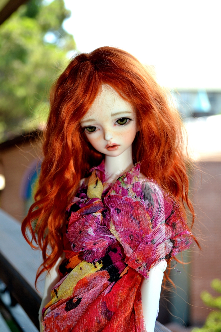 Поездка к морю нашей BJD-красавицы Dune от Soom