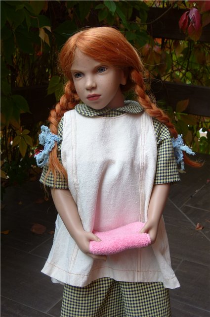 Две сестры-Лотта и Фанни. Коллекционные куклы (фото 7)