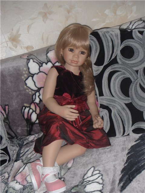 Красивая девочка Молли. Кукла Сюзан Липпл (фото 8)