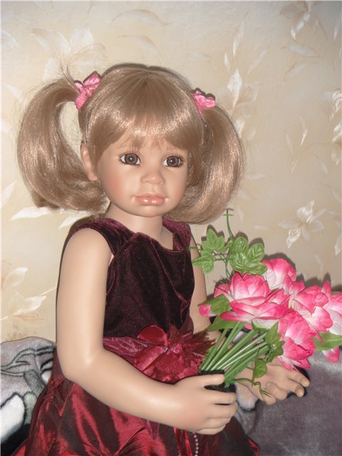 Красивая девочка Молли. Кукла Сюзан Липпл (фото 2)