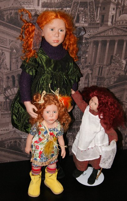 Коллекционная кукла Almalotte и компания - мои любимые рыжики Zwergnase