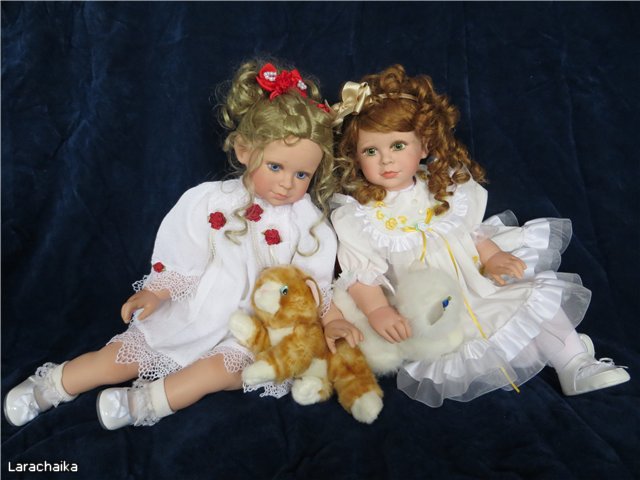 Красоты много не бывает.Редкие коллекционные куклы американского автора Cheri McAfooes for Lloyd Middleton."...рыжий