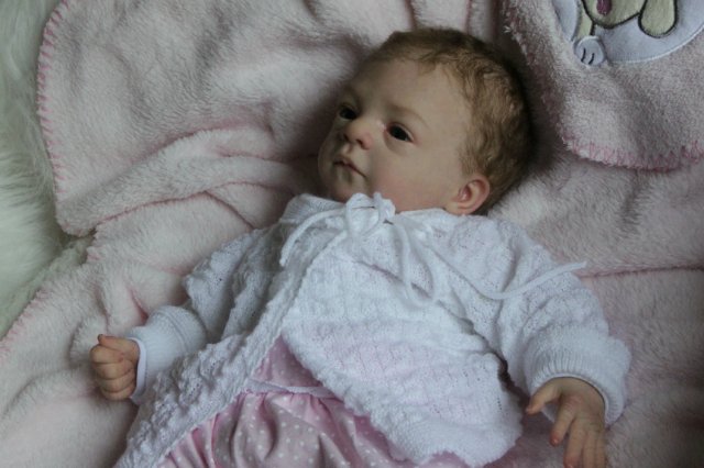 Розана - цветочек, роза... Куколка реборн Виктории Вишни