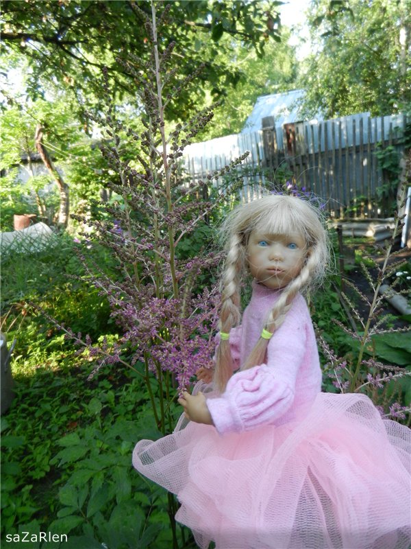 Цветочное настроение... Himmelschlusselchen от Annette Himstedt (фото 4)