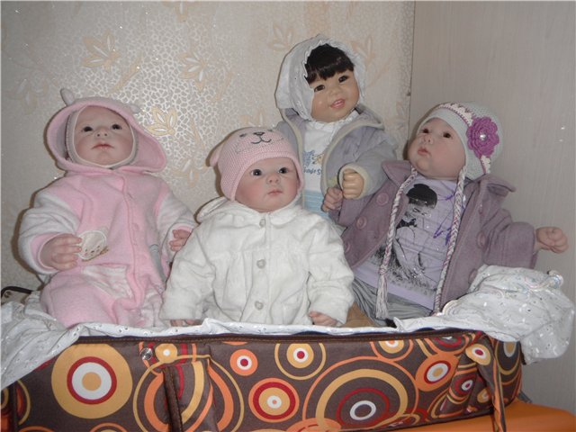 Моя кареглазая кукла реборн Василиса (фото 5)