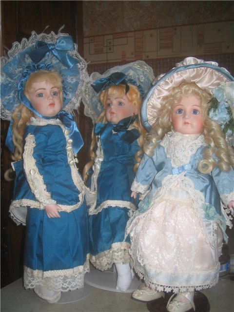 Мои фарфоровые дамы Bru — Антикварные куклы Bru (Брю) и реплики: Bru Jne (фото 7)