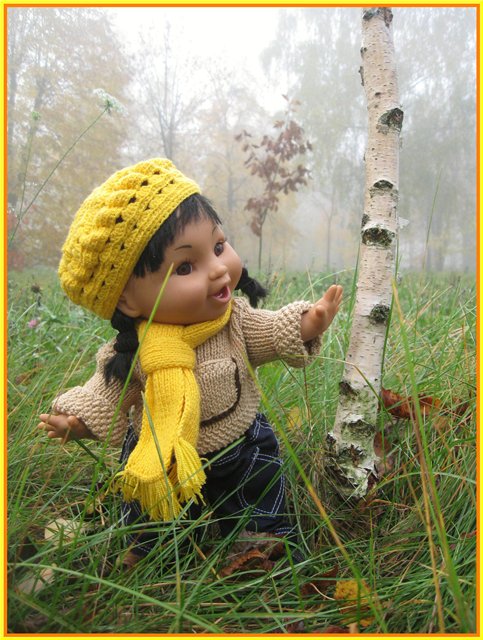 Школа... Осень... Куклы Galoob Baby Face