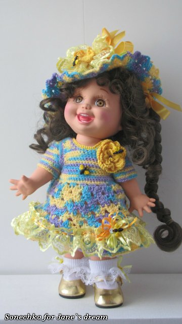 Барышни-кокетки... Все дело в шляпе??? Sonechka для Galoob - Baby Face, ч.2